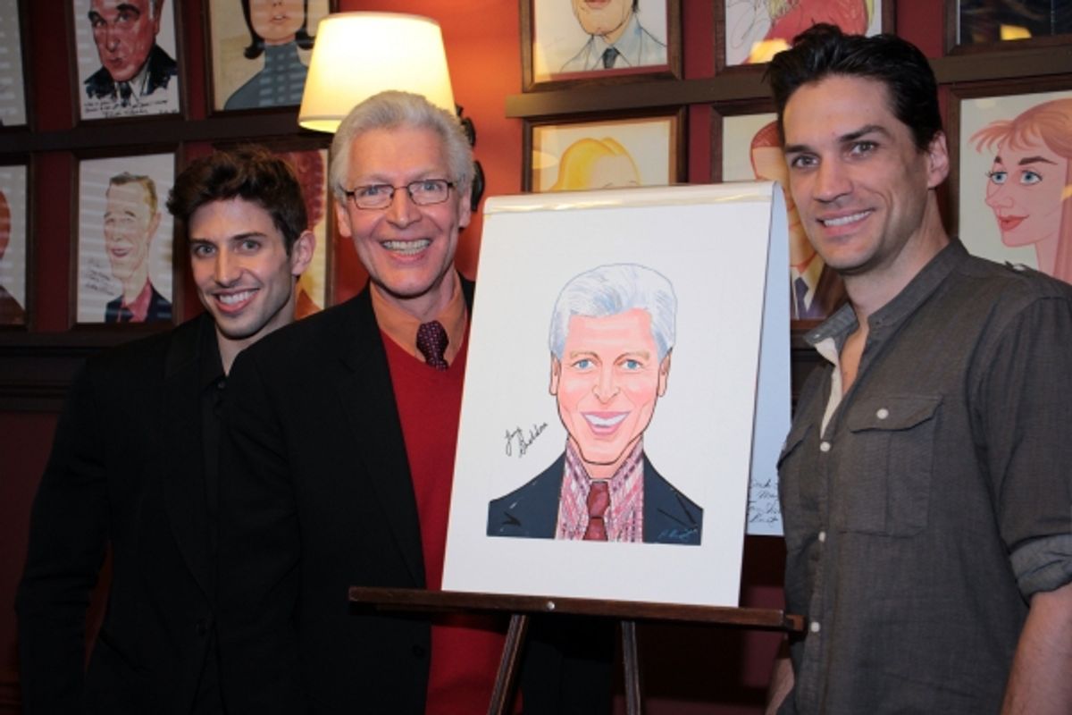 Nick Adams, Tony Sheldon, Will Swenson at 
