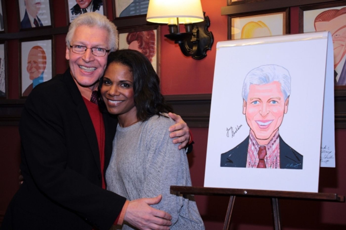 Photo Coverage: PRISCILLA, QUEEN OF THE DESERT's Tony Sheldon Receives Caricature at Sardi's  Image