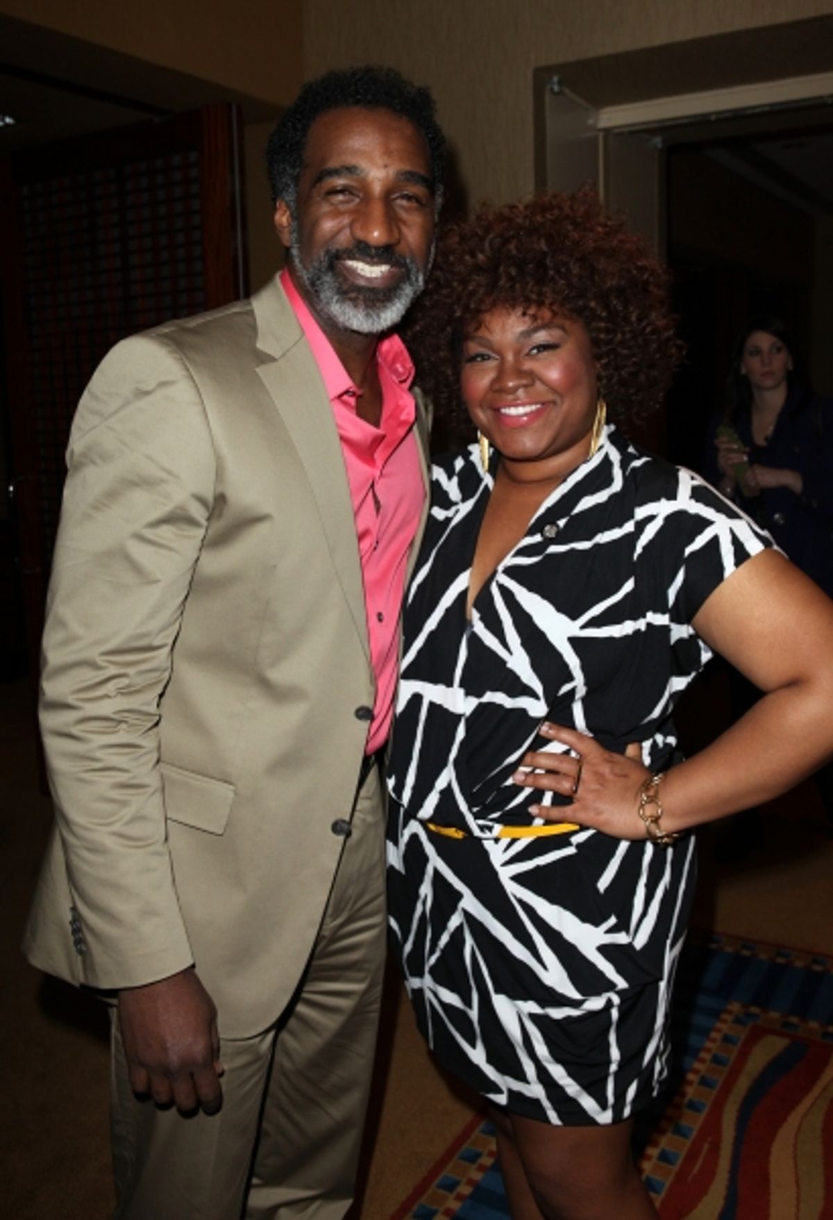 Norm Lewis & Da'Vine Joy Randolph at 