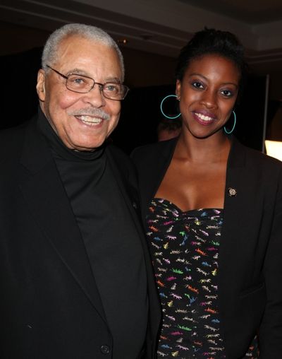 James Earl Jones & Condola Rashad Photo