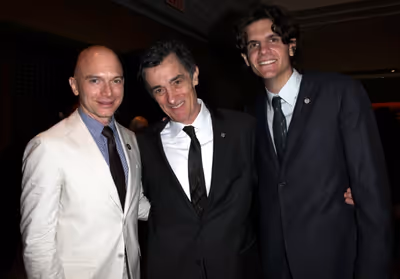 Michael Cerveris, Roger Rees & Alex Timbers Photo