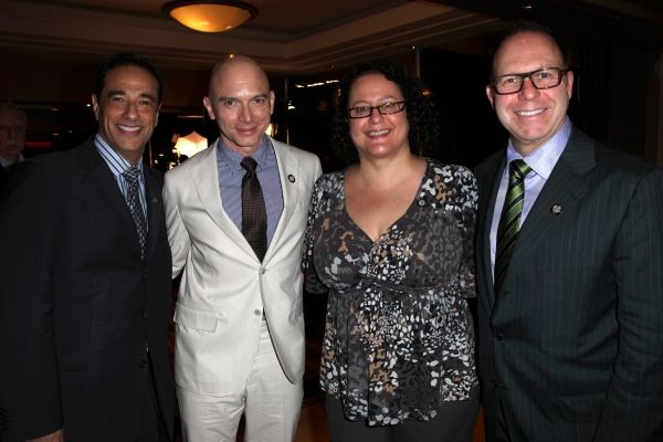 Hal Luftig, Michael Cerveris, Carol Fineman & Scott Sanders  Photo