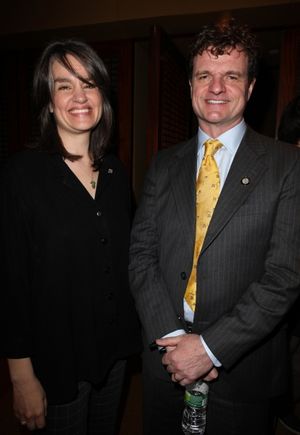Pam MacKinnon & Michael Cumpsty @ BroadwayWorld Pam MacKinnon & Michael Cumpsty Photo