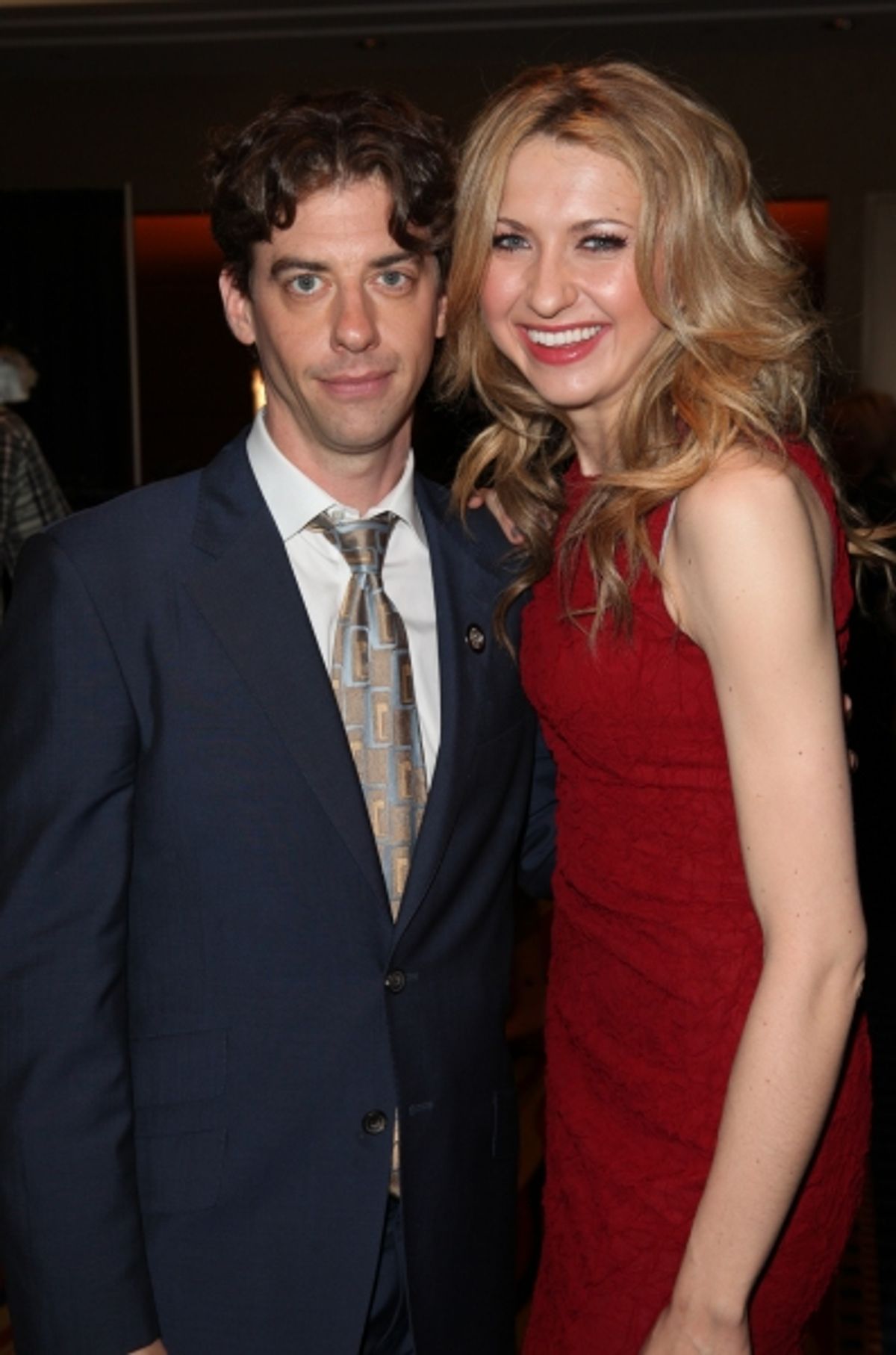 Christian Borle & Nina Arianda at 