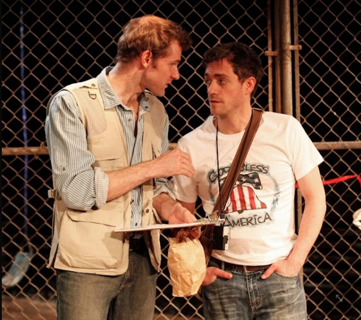 Quinlan Corbett and Joel Ripka at 