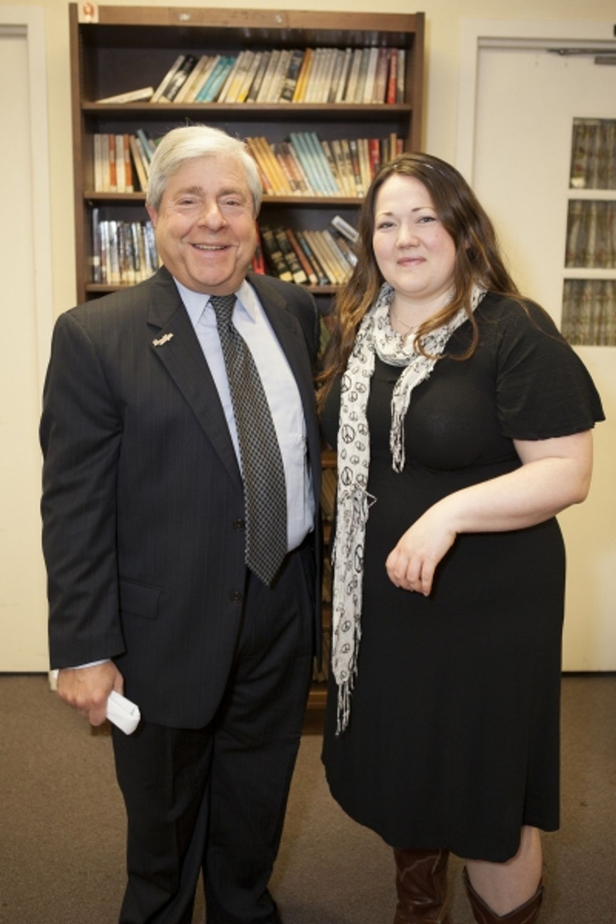 Marty Markowitz with Kathy Deitch at 