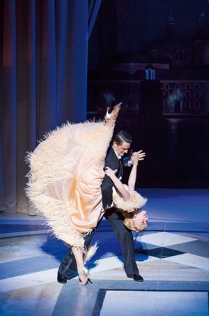 Tom Chambers (Jerry Travers) and Summer Strallen @ BroadwayWorld Tom Chambers (Jerry Travers) and Summer Strallen Photo