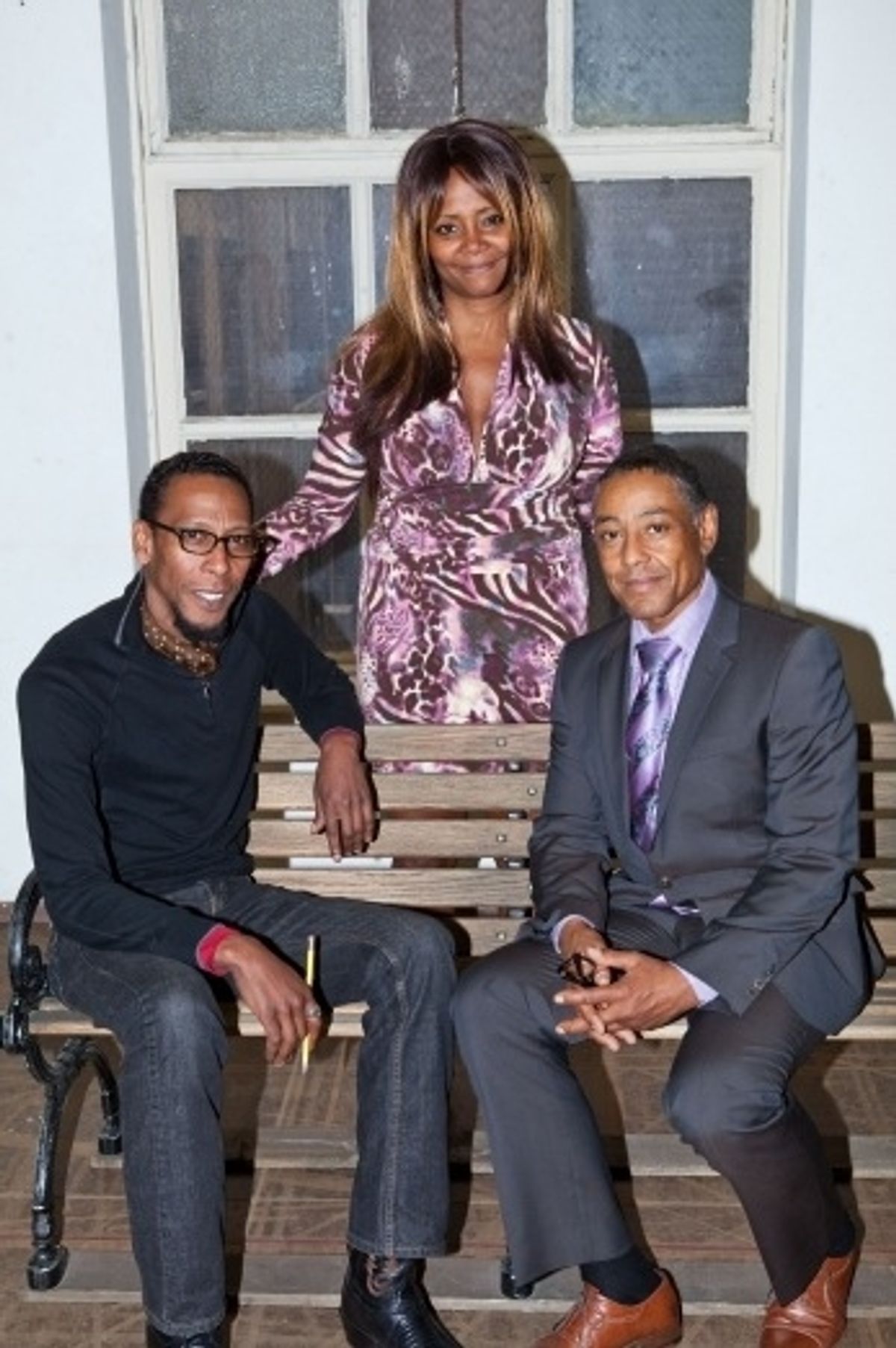 Ron Cephas Jones, Tonya Pinkins and Giancarlo Esposito at 