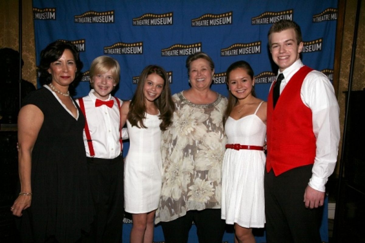 Debra Samuelson, Noah Silverman, Grace Eberle, Konnie Kitrell,  Katherine Leigh Doherty, Derek Speedyphoto by R.Cole for Rob Rich Ã‚Â© 2012 robwayne1@aol.com 516-676-3939 at 