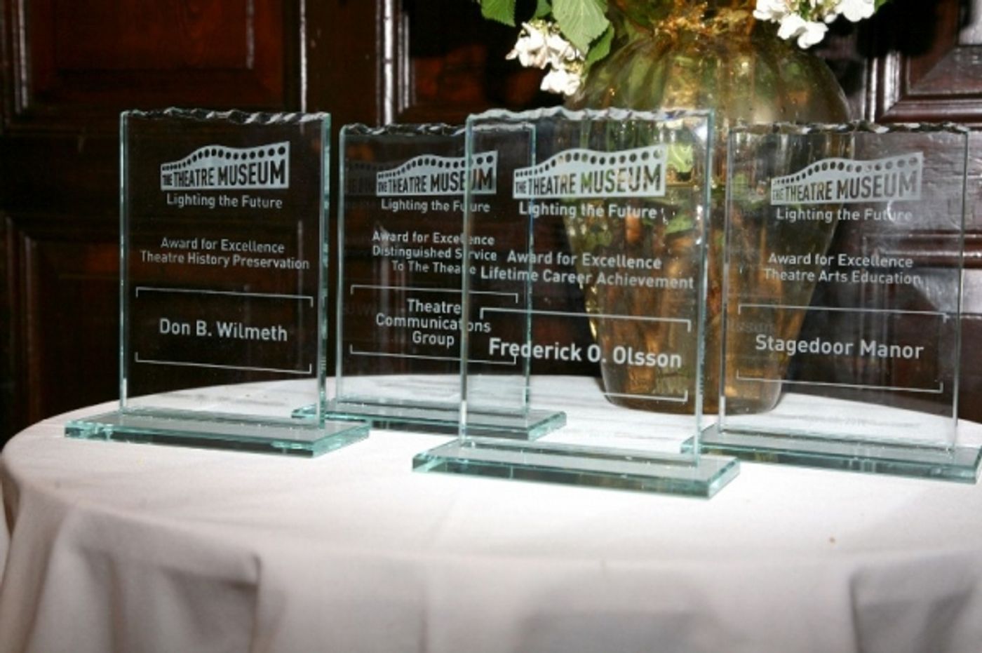 Photo Flash: Stewart F. Lane et al. at The Theatre Museum Awards for Excellence 2012  Image