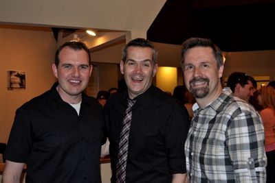 John Gawlik, Artistic Director Kevin Bellie, Scenic Designer Bob Knuth Photo