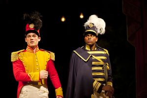 Robert Lenzi (Rapunzel’s Prince) and Nik Walker (Cinderella’s Prince) @ BroadwayWorld Robert Lenzi (Rapunzel’s Prince) and Nik Walker (Cinderella’s Prince) Photo