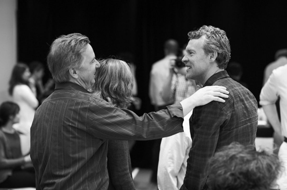 James Hougton and Tate Donovan at 