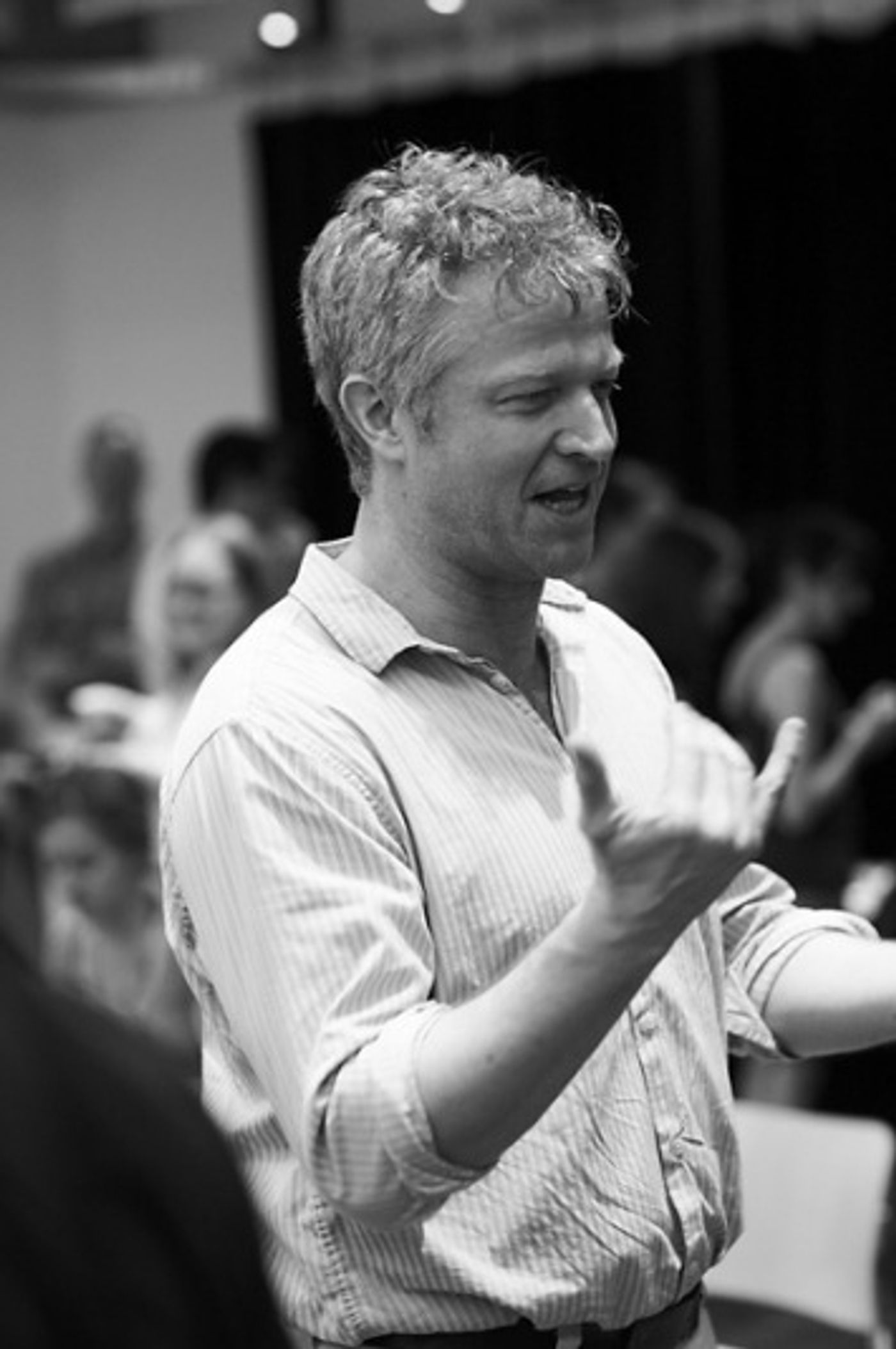 Photo Flash: Signature Theatre's MEDIEVAL PLAY Conducts First Rehearsal  Image