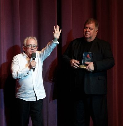 Leslie Jordan and David Galligan Photo