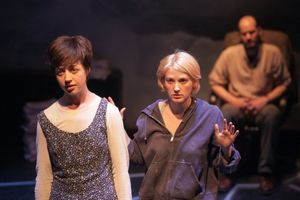 Kristen Bailey, Mary Tuomanen and Drew Friedman @ BroadwayWorld Kristen Bailey, Mary Tuomanen and Drew Friedman Photo