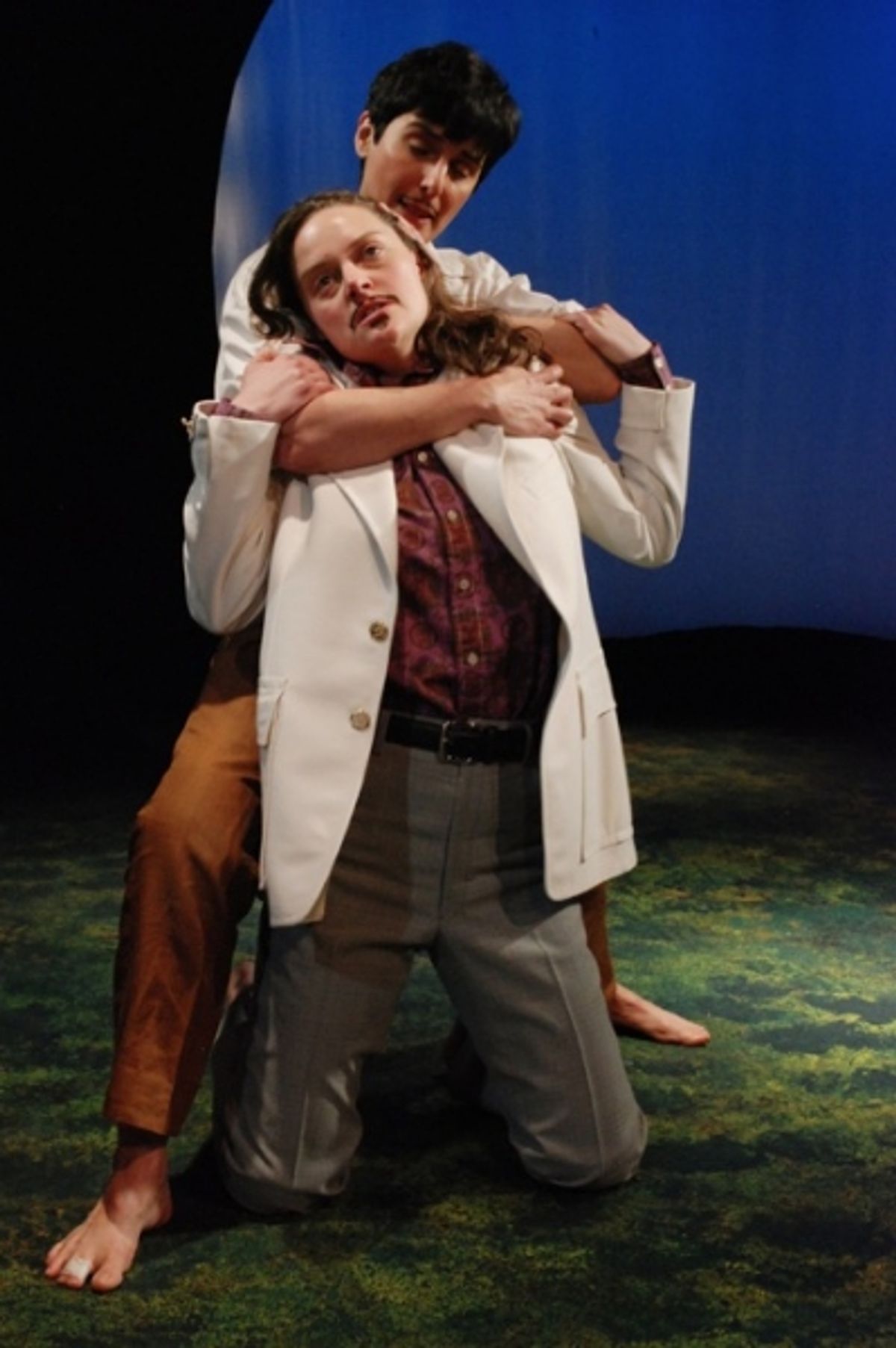 Virginia Baeta and Sarah Hankins  at 