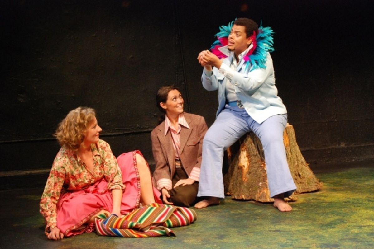 Annie Paul, Elisabeth Ahrens and Natalie Lebert at 