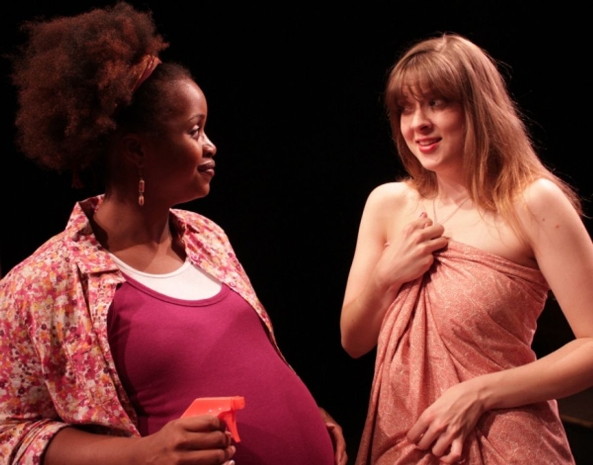 Florence Garvey and Lindsay Ehrhardt at 