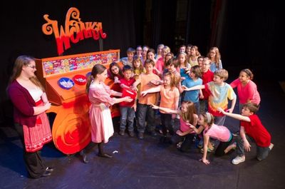 Maria Klek and Cast of WILLY WONKA Photo