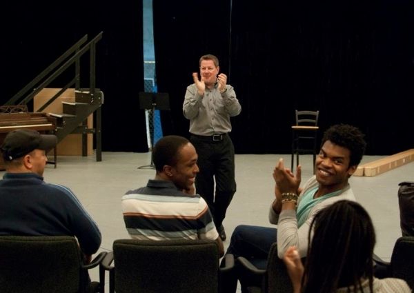 Managing Director Michael G. Murphy Welcomes the Cast of The Scottsboro Boys Photo