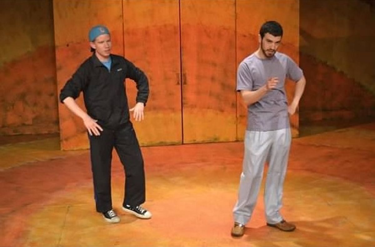 Matthew Fennelly and Allen Pines at 