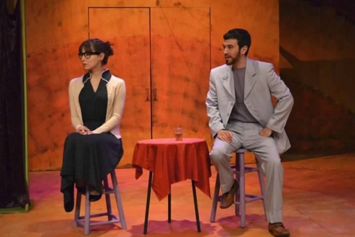 Julia Heaney and Allen Pines at 