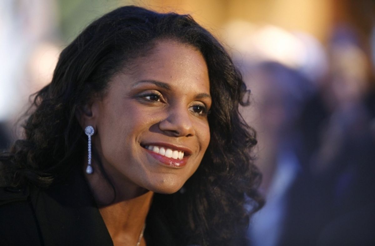 Audra McDonald attending the Broadway Opening Night Performance of MARY POPPINS at the New Amsterdam Theatre in New York City. November 16, 2006  at 