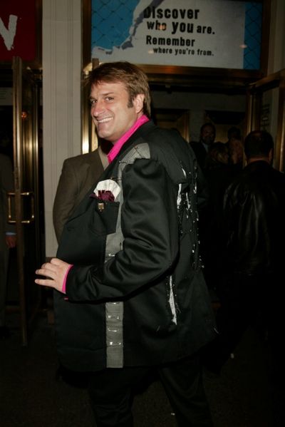 Jeff Calhoun and John McDaniel Attending the Opening night performance of the new Bro Photo