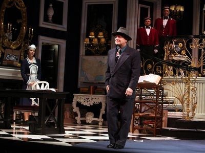 Michael McGrath during the Broadway Opening Night Performance Curtain Call for 'Born  Photo