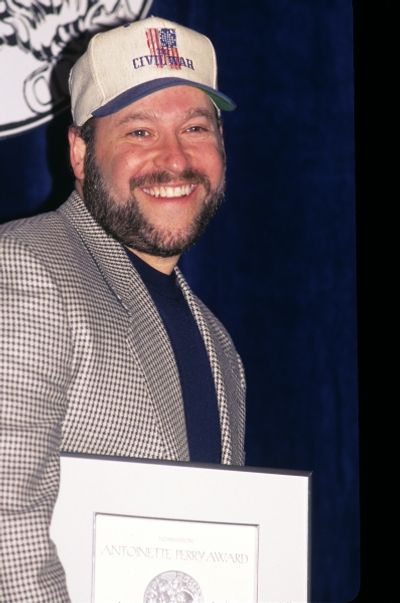 Frank Wildhorn pictured at the Tony Awards Brunch in the Mariott Marquis in 1999.  Photo