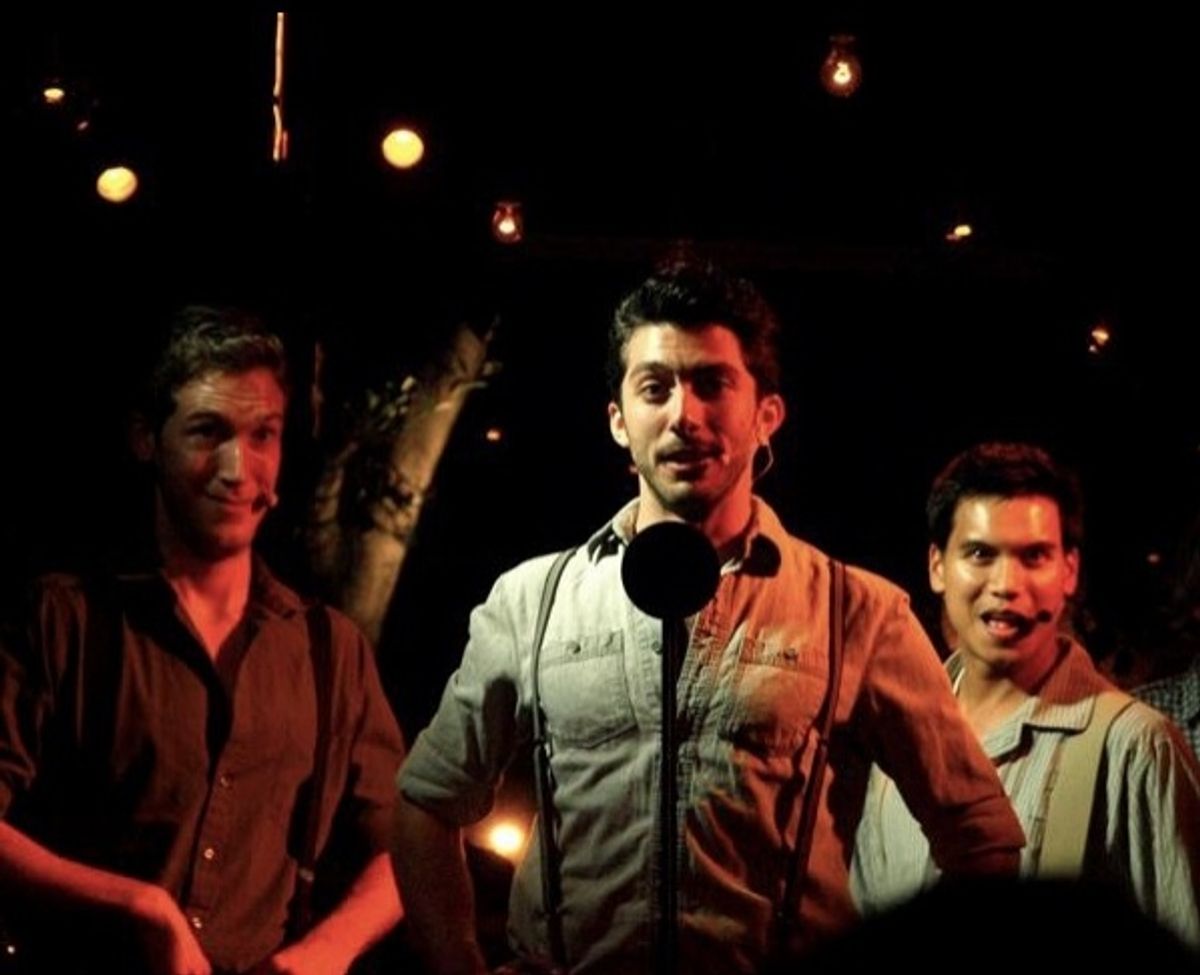 Anderson Davis, Steve Mazurek and Darryl Semira at 