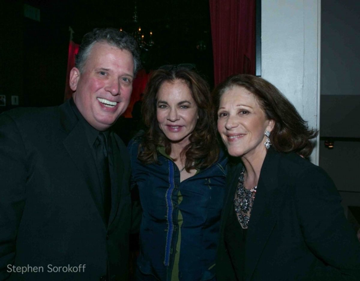 Billy Stritch, Stockard Channing, Linda Lavin
 at 