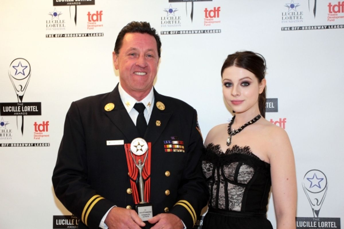 Michael McPartland, Michelle Trachtenberg at 