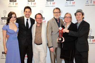 Cristin Milioti, Steve Kazee, Stephen Spinella, Lisa Peterson, Denis O'Hare Photo