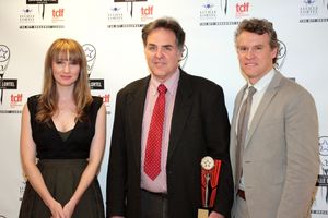 Halley Feiffer, Tim Sanford, Tate Donovan @ BroadwayWorld Halley Feiffer, Tim Sanford, Tate Donovan Photo