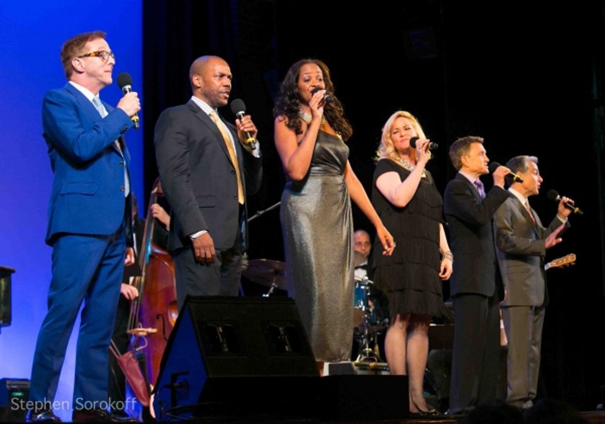 Edward Hibbert, T. Oliver Reid, La Tanya Hall, Colleen McHugh,Jeff Harnar, Mark Waldrop at 