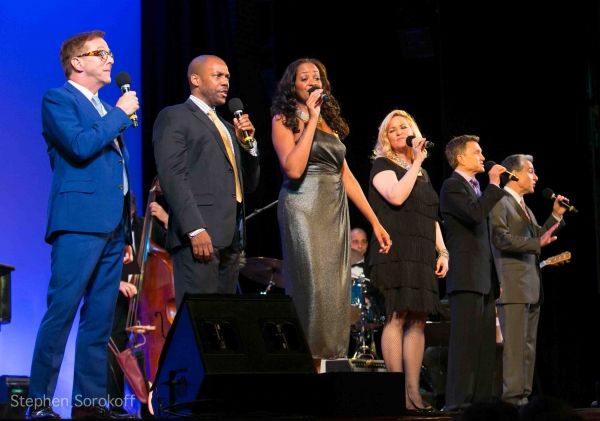 Edward Hibbert, T. Oliver Reid, La Tanya Hall, Colleen McHugh,Jeff Harnar, Mark Waldr Photo