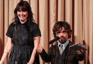 Erica Schmidt and Peter Dinklage @ BroadwayWorld Erica Schmidt and Peter Dinklage Photo