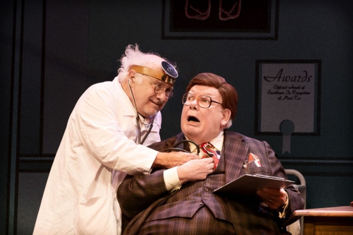 Danny DeVito and Richard Griffiths at 