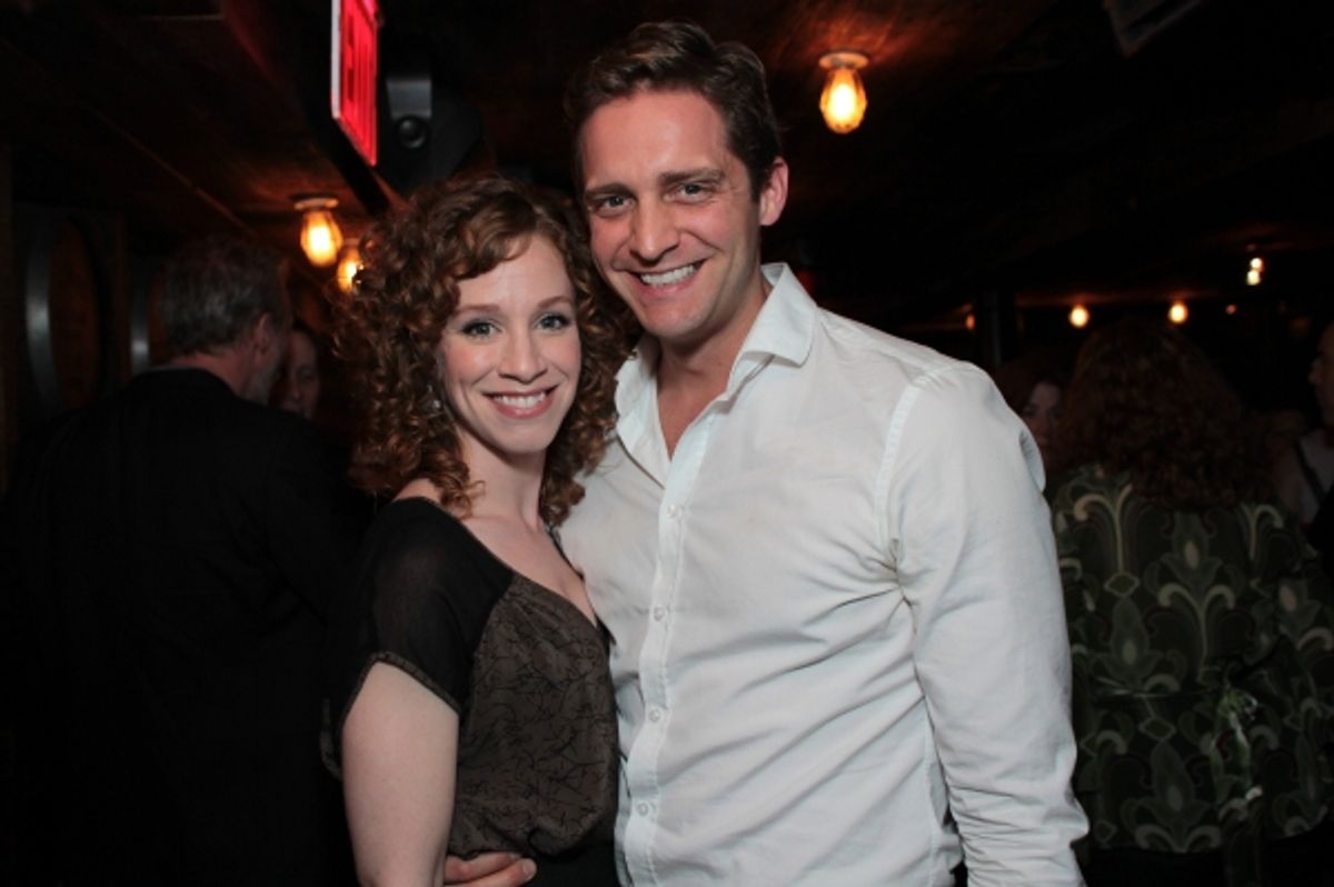 Lindsay Nicole Chambers, Colin Hanlon at 