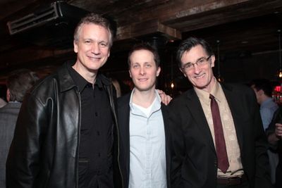Rick Elice, Jeff Croiter, Roger Rees Photo