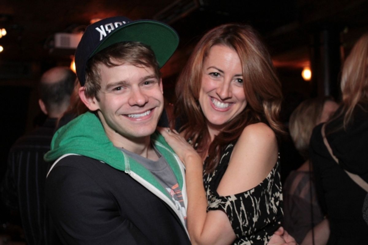 Andrew Keenan-Bolger, Kate Wetherhead at 