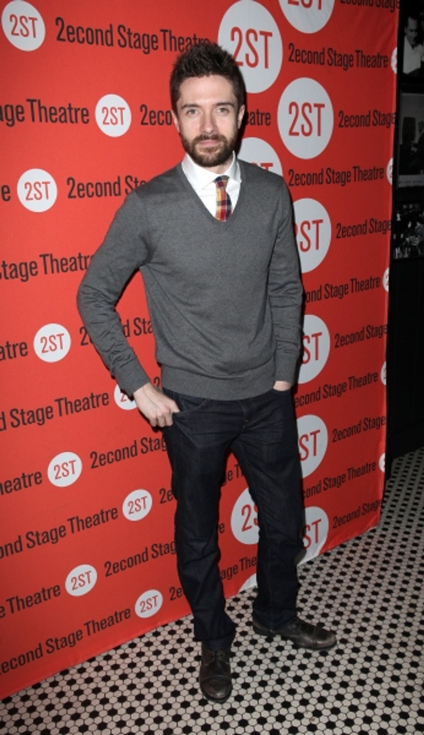 Photo Coverage: Opening Night of LONELY, I'M NOT Starring Topher Grace & Olivia Thirlby at Second Stage Image