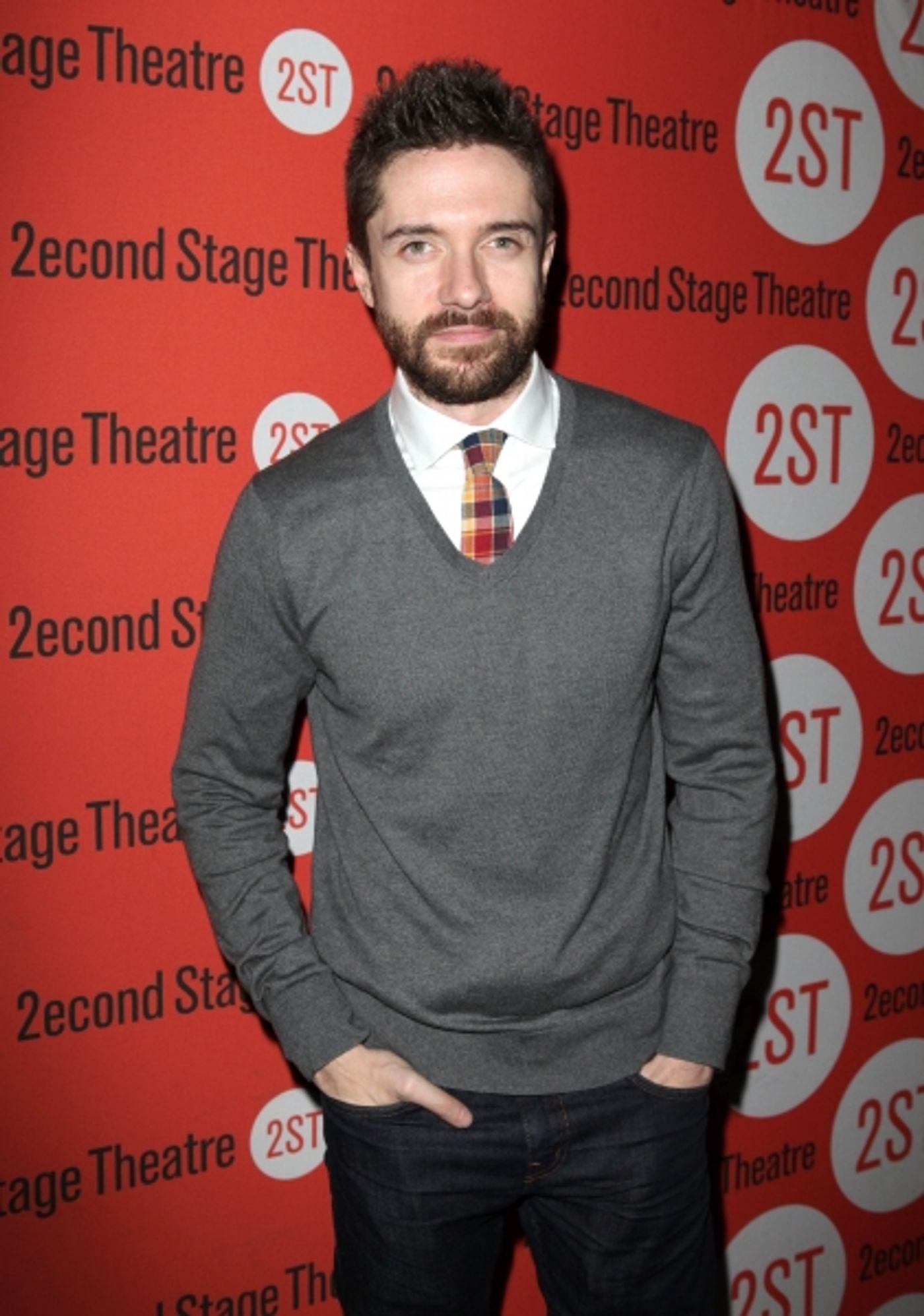 Photo Coverage: Opening Night of LONELY, I'M NOT Starring Topher Grace & Olivia Thirlby at Second Stage Image