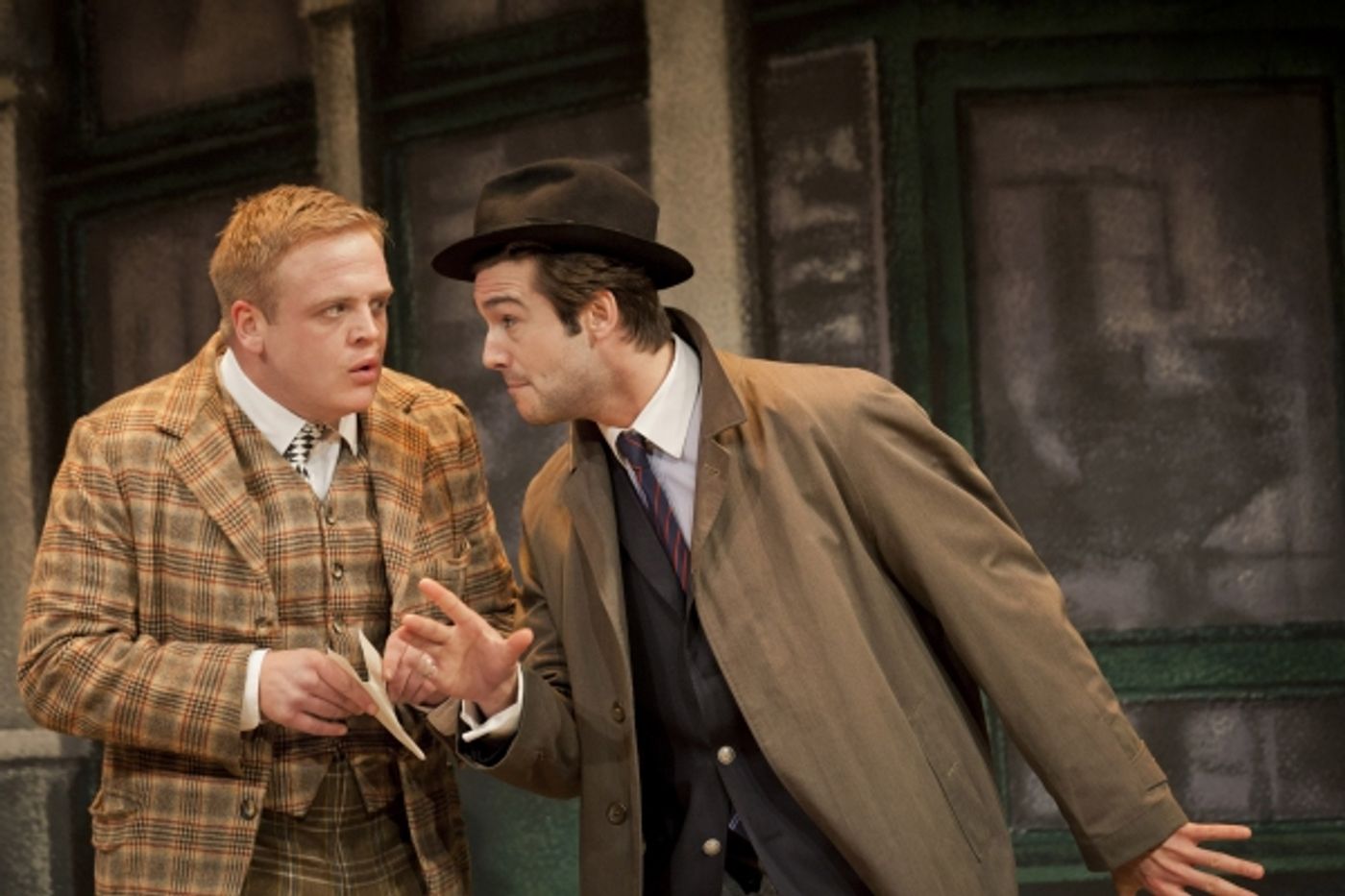 Photo Flash: New Photos of Owain Arthur, et al. in ONE MAN, TWO GUVNORS!  Image