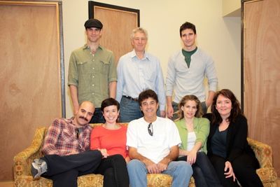 Eddie Cahill, Bill Buell, Jake Silbermann, David Adjmi, Hannah Cabell, Deney Terrio,  Photo
