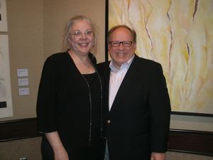 Alison C. Vesely and David Rice @ BroadwayWorld Alison C. Vesely and David Rice Photo