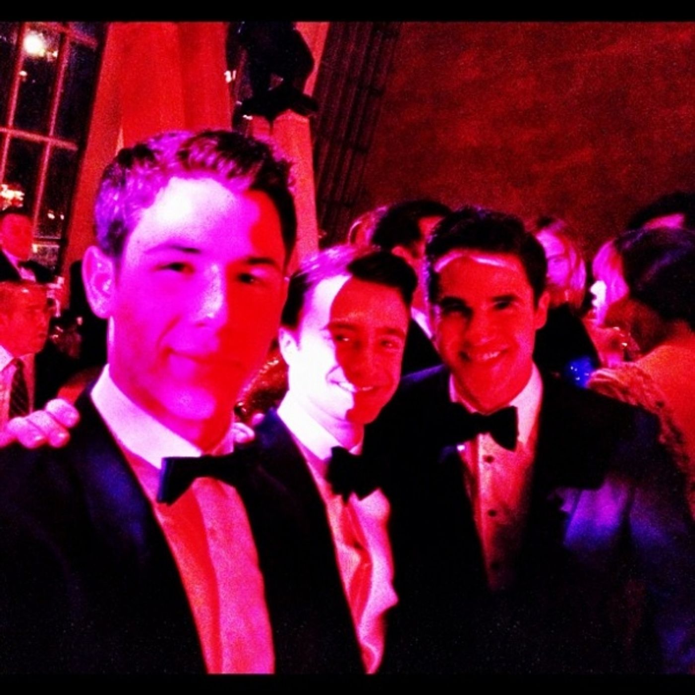 Photo Flash: Finches Nick Jonas, Darren Criss & Daniel Radcliffe Unite at Met Gala!  Image