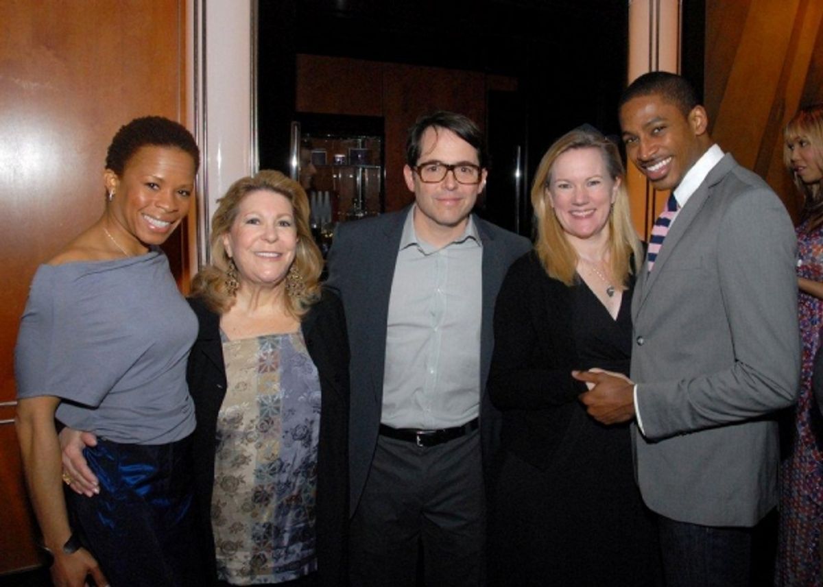 Bahiyah Hibah, Carolyn Kendall Buchter, Matthew Broderick, Kathleen Marshall and Robert Hartwell at 